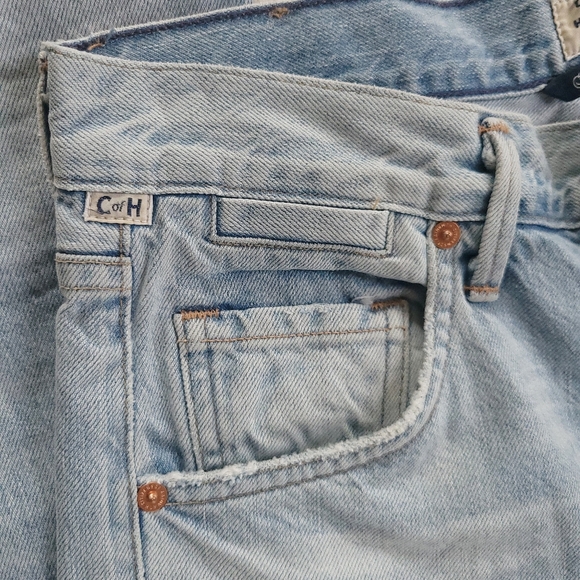 Citizens of Humanity Emerson Straight Leg Boyfriend Light Wash Rigid Jeans - Picture 7 of 16